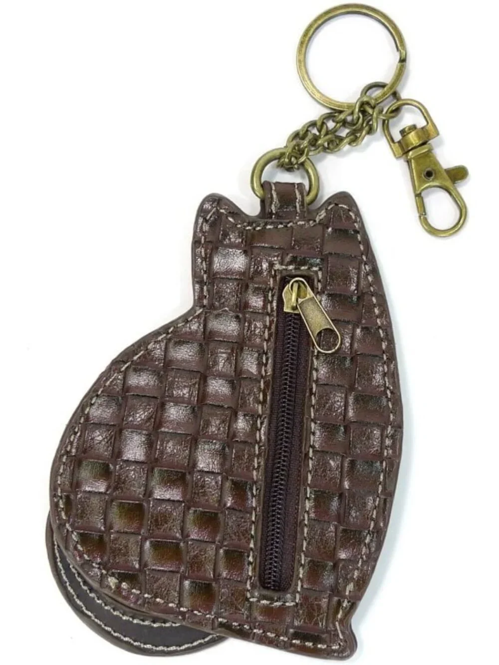 Charming Cat-Themed Key Fob & Coin Purse Accessory - Perfect for Cat Lovers!